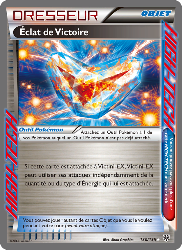 Éclat de Victoire 130 — Tempète Plasma (French Pokémon TCG card)