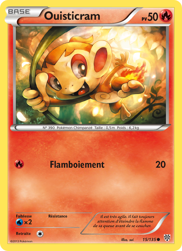 Ouisticram 15 — Tempète Plasma (French Pokémon TCG card)