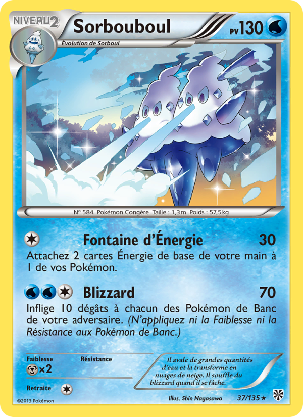 Sorbouboul 37 — Tempète Plasma (French Pokémon TCG card)
