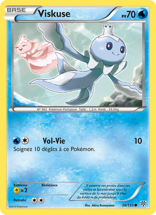 Viskuse 38 — Tempète Plasma (French Pokémon TCG card)