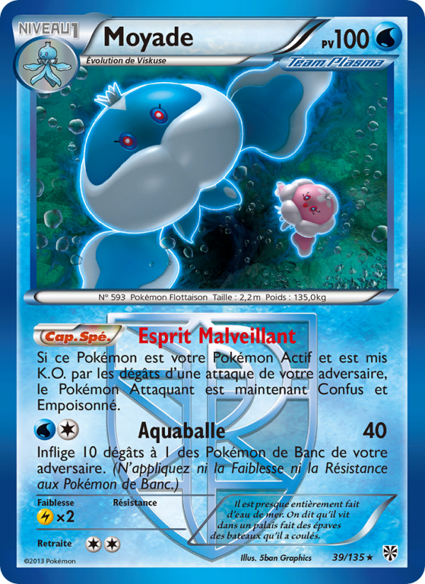 Moyade 39 — Tempète Plasma (French Pokémon TCG card)
