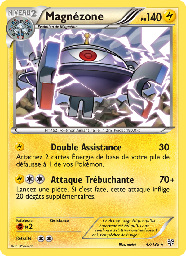 Magnézone 47 — Tempète Plasma (French Pokémon TCG card)