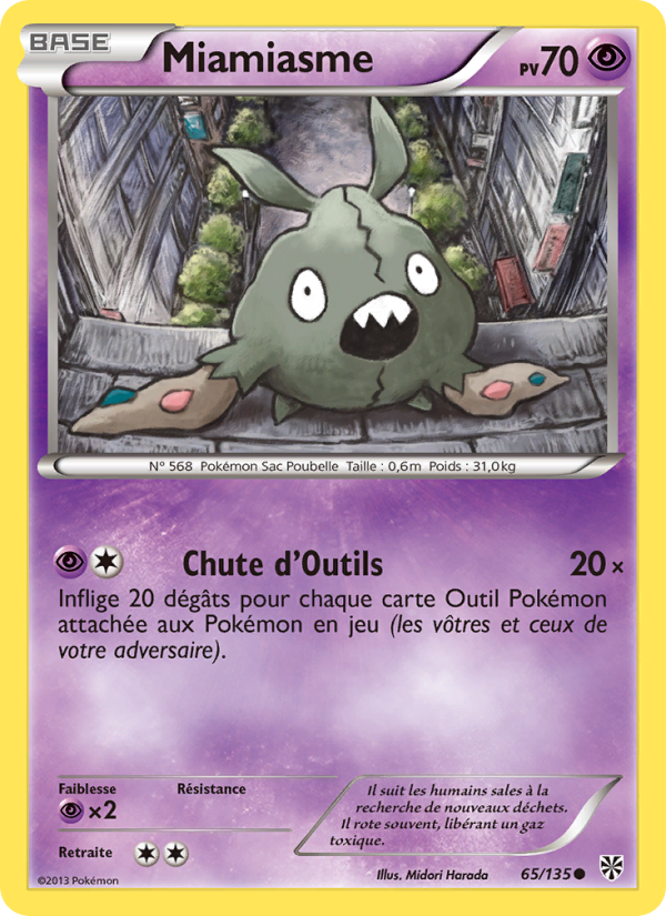 Miamiasme 65 — Tempète Plasma (French Pokémon TCG card)