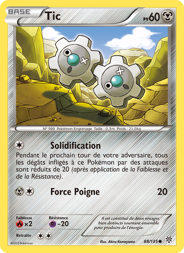 Tic 88 — Tempète Plasma (French Pokémon TCG card)