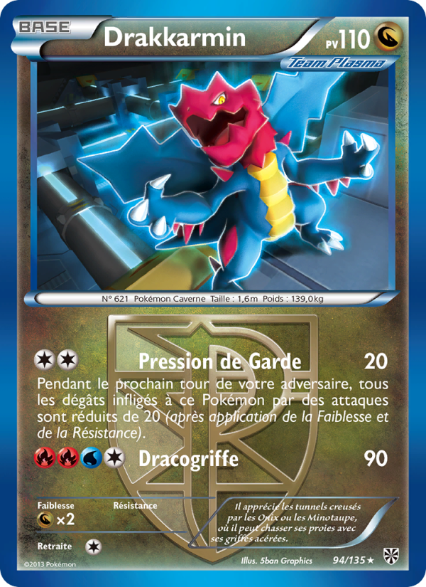 Drakkarmin 94 — Tempète Plasma (French Pokémon TCG card)