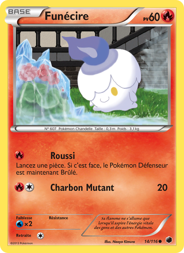 Funécire 14 — Glaciation Plasma (French Pokémon TCG card)