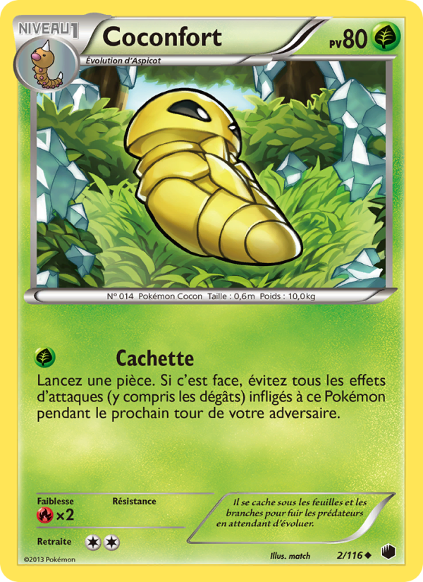 Coconfort 2 — Glaciation Plasma (French Pokémon TCG card)