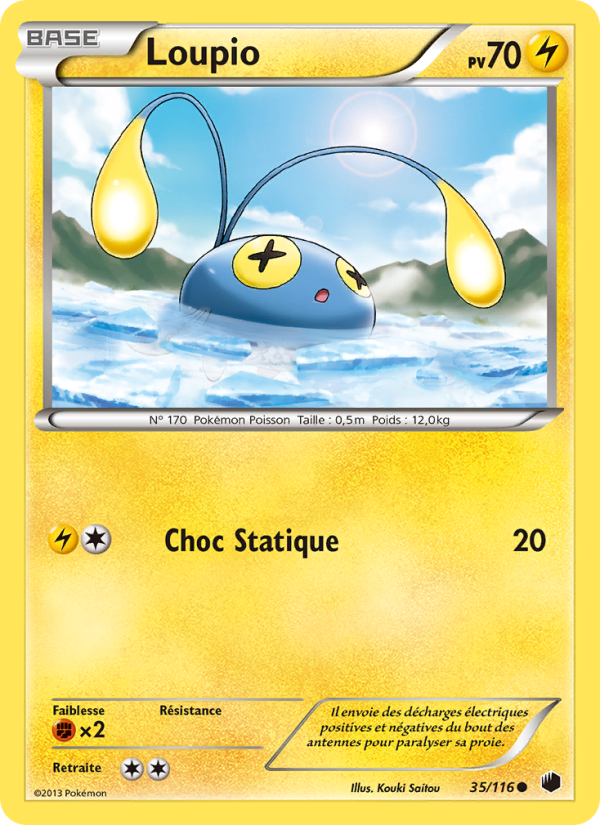 Loupio 35 — Glaciation Plasma (French Pokémon TCG card)