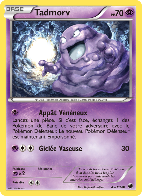 Tadmorv 45 — Glaciation Plasma (French Pokémon TCG card)