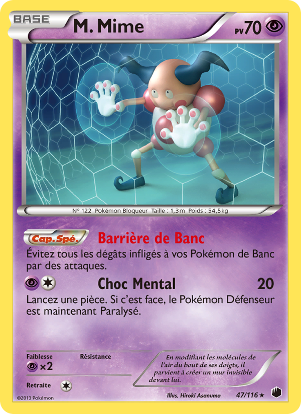 M. Mime 47 — Glaciation Plasma (French Pokémon TCG card)