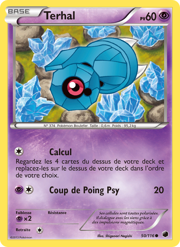 Terhal 50 — Glaciation Plasma (French Pokémon TCG card)