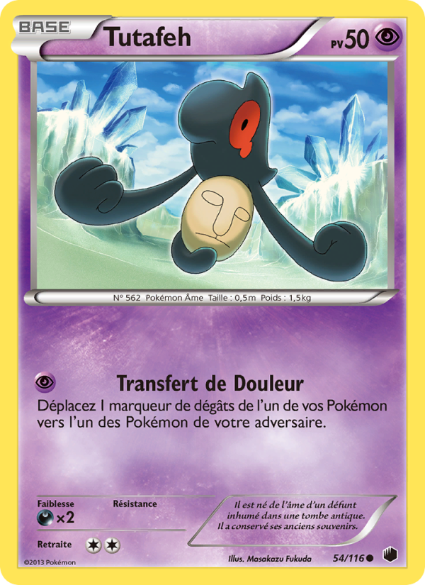 Tutafeh 54 — Glaciation Plasma (French Pokémon TCG card)