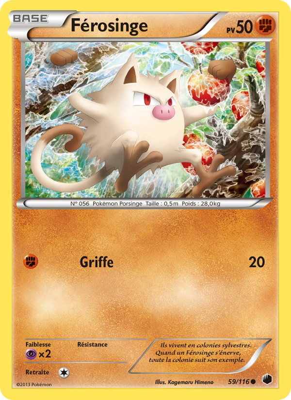Férosinge 59 — Glaciation Plasma (French Pokémon TCG card)