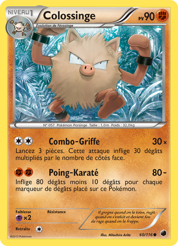 Colossinge 60 — Glaciation Plasma (French Pokémon TCG card)