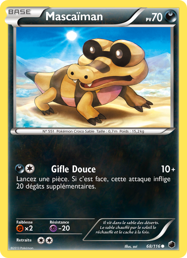 Mascaïman 68 — Glaciation Plasma (French Pokémon TCG card)