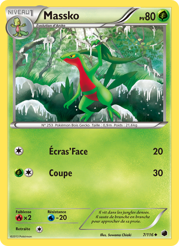 Massko 7 — Glaciation Plasma (French Pokémon TCG card)