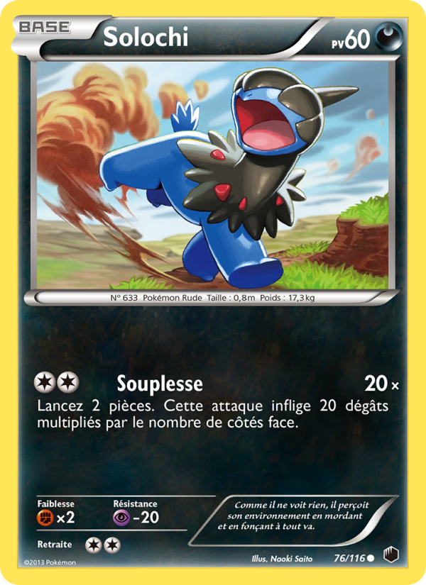 Solochi 76 — Glaciation Plasma (French Pokémon TCG card)