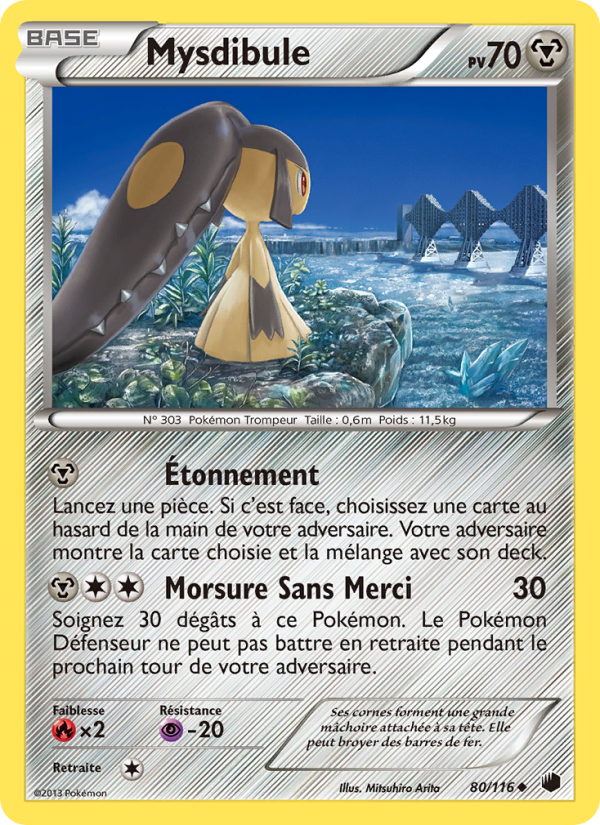 Mysdibule 80 — Glaciation Plasma (French Pokémon TCG card)