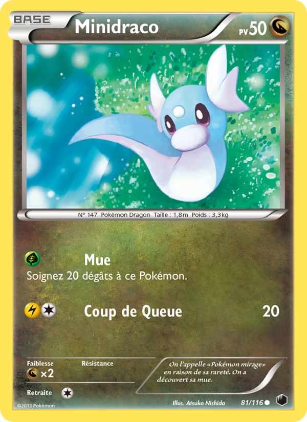 Minidraco 81 — Glaciation Plasma (French Pokémon TCG card)