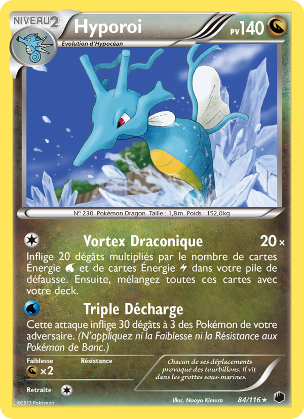 Hyporoi 84 — Glaciation Plasma (French Pokémon TCG card)