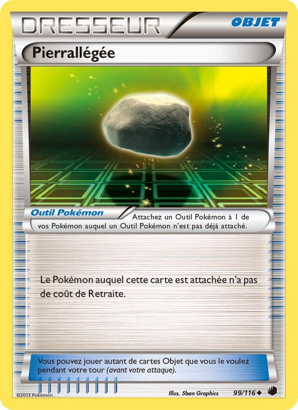 Pierrallégée 99 — Glaciation Plasma (French Pokémon TCG card)