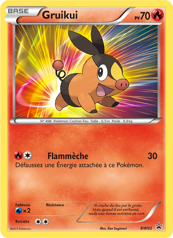 Gruikui BW02 — Promo BW (French Pokémon TCG card)