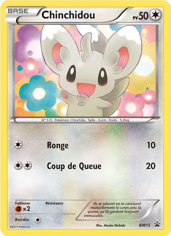 Chinchidou BW13 — Promo BW (French Pokémon TCG card)