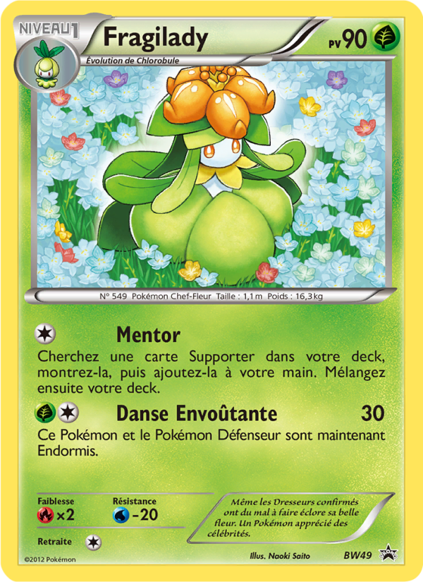 Fragilady BW49 — Promo BW (French Pokémon TCG card)