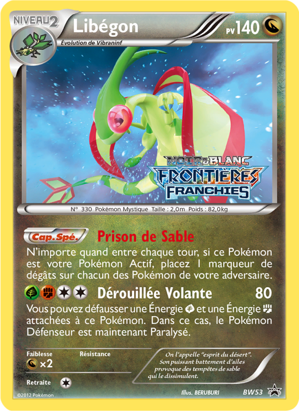 Libégon BW53 — Promo BW (French Pokémon TCG card)