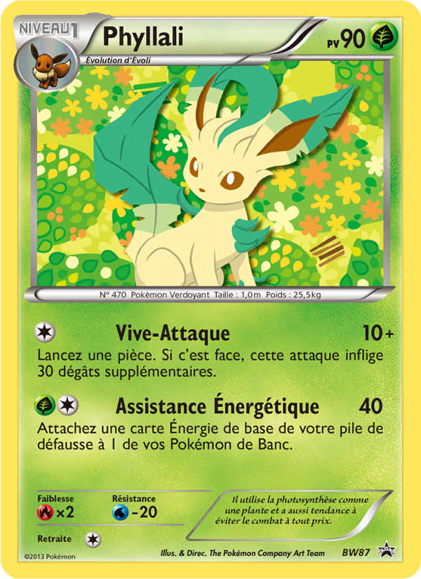 Phyllali BW87 — Promo BW (French Pokémon TCG card)