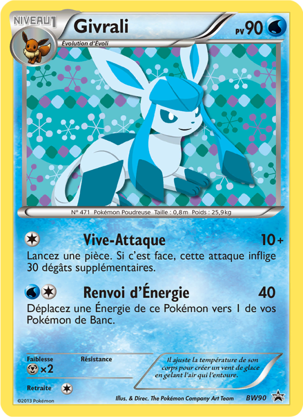 Givrali BW90 — Promo BW (French Pokémon TCG card)