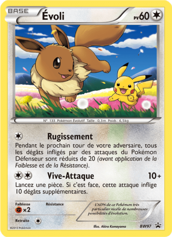 Évoli BW97 — Promo BW (French Pokémon TCG card)