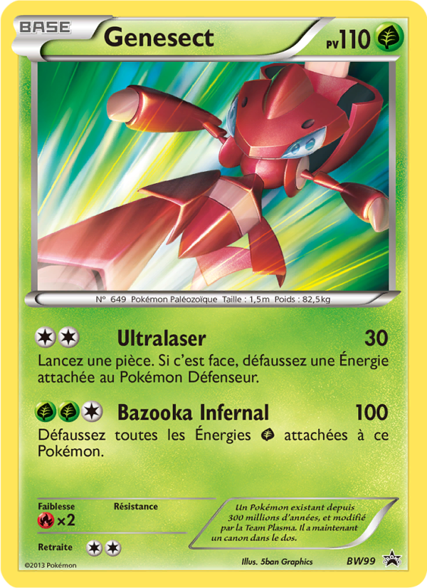 Genesect BW99 — Promo BW (French Pokémon TCG card)