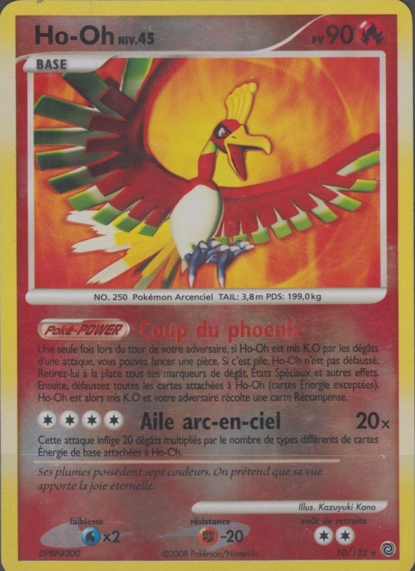 Ho-Oh 10 — Merveilles Secrètes (French Pokémon TCG card)