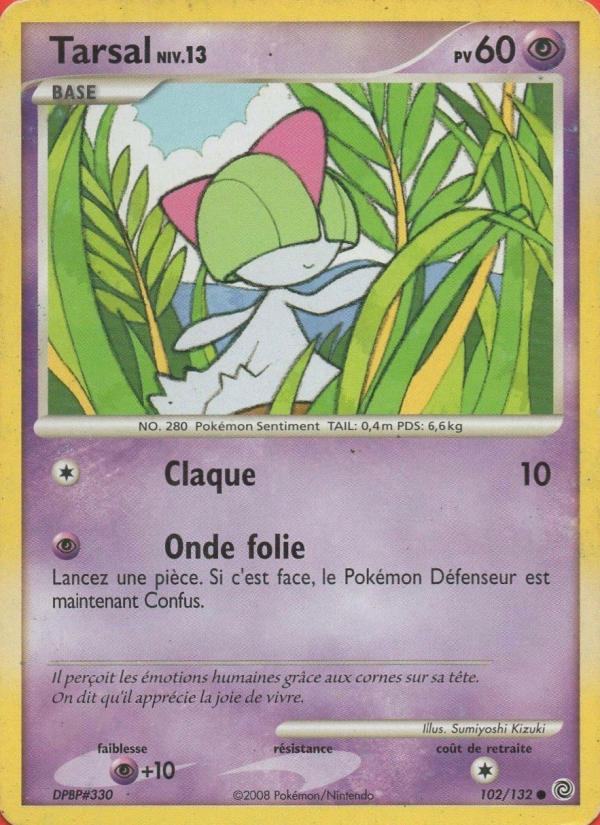 Tarsal 102 — Merveilles Secrètes (French Pokémon TCG card)