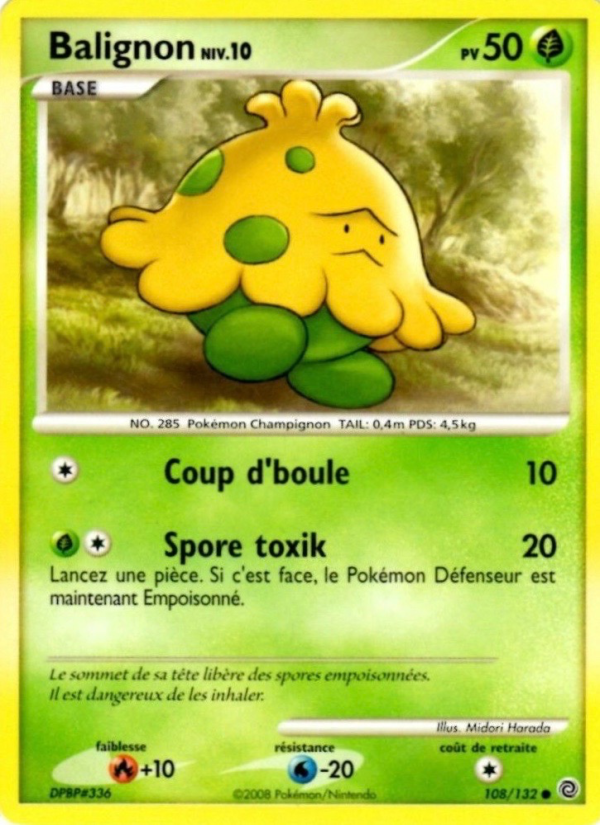 Balignon 108 — Merveilles Secrètes (French Pokémon TCG card)