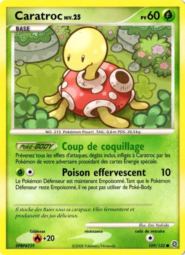Caratroc 109 — Merveilles Secrètes (French Pokémon TCG card)