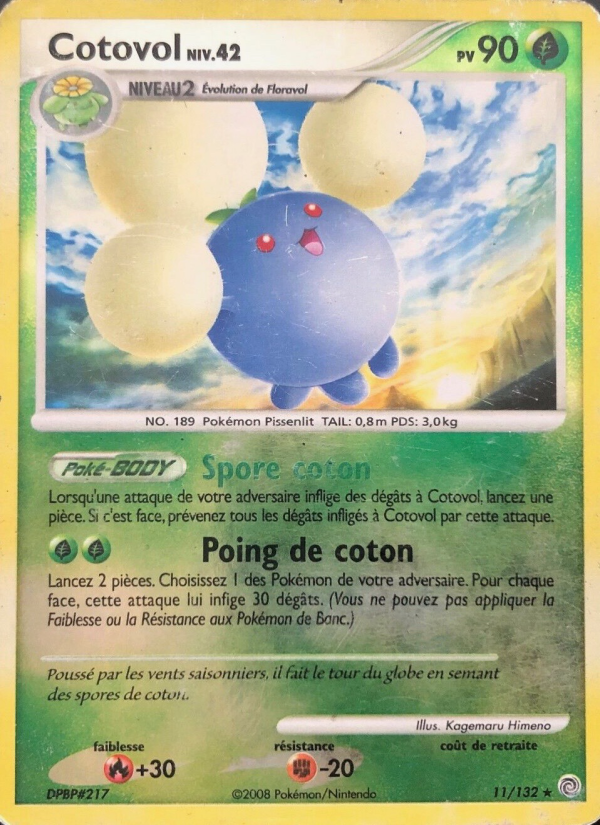 Cotovol 11 — Merveilles Secrètes (French Pokémon TCG card)