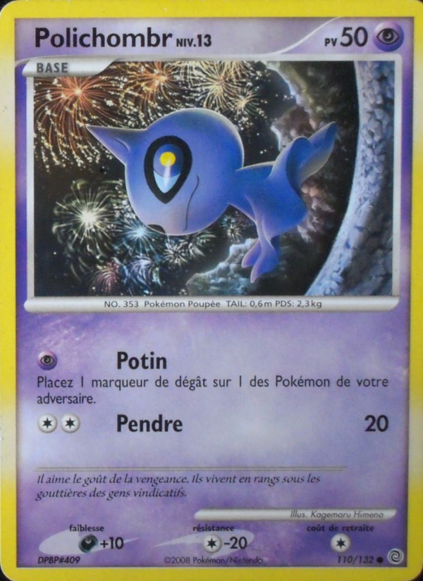 Polichombr 110 — Merveilles Secrètes (French Pokémon TCG card)