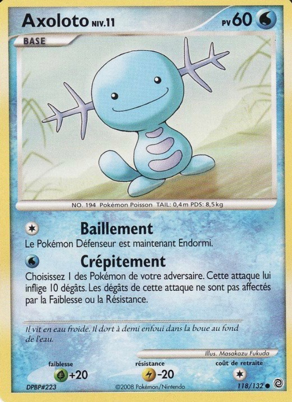 Axoloto 118 — Merveilles Secrètes (French Pokémon TCG card)