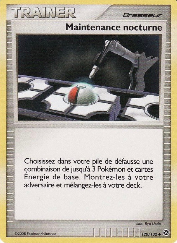 Maintenance nocturne 120 — Merveilles Secrètes (French Pokémon TCG card)