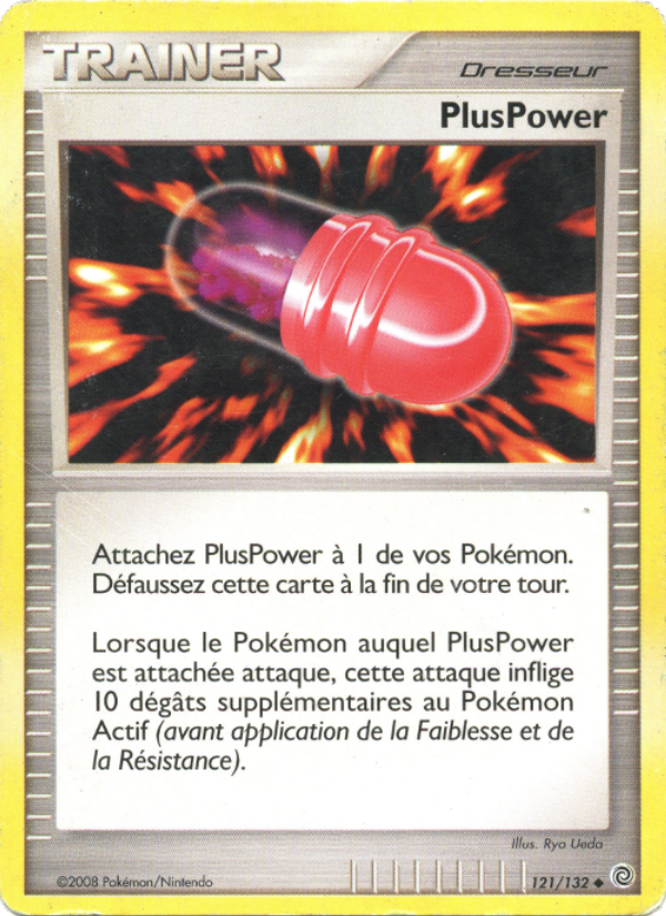 PlusPower 121 — Merveilles Secrètes (French Pokémon TCG card)