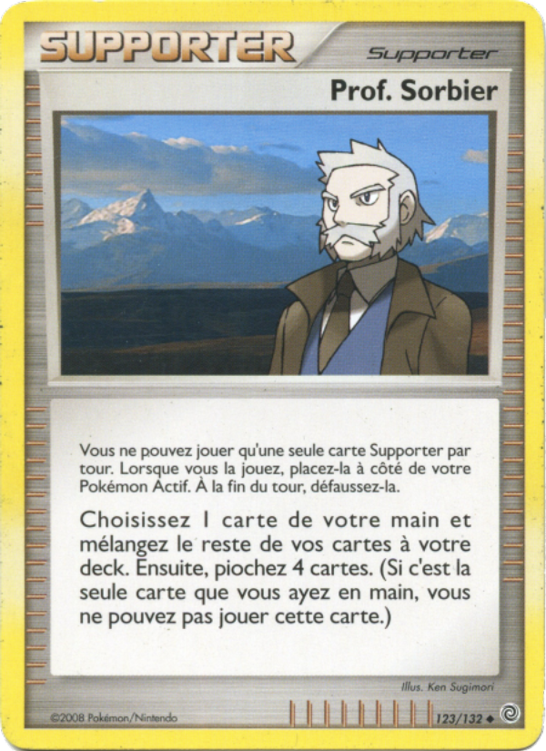 Prof. Sorbier 123 — Merveilles Secrètes (French Pokémon TCG card)