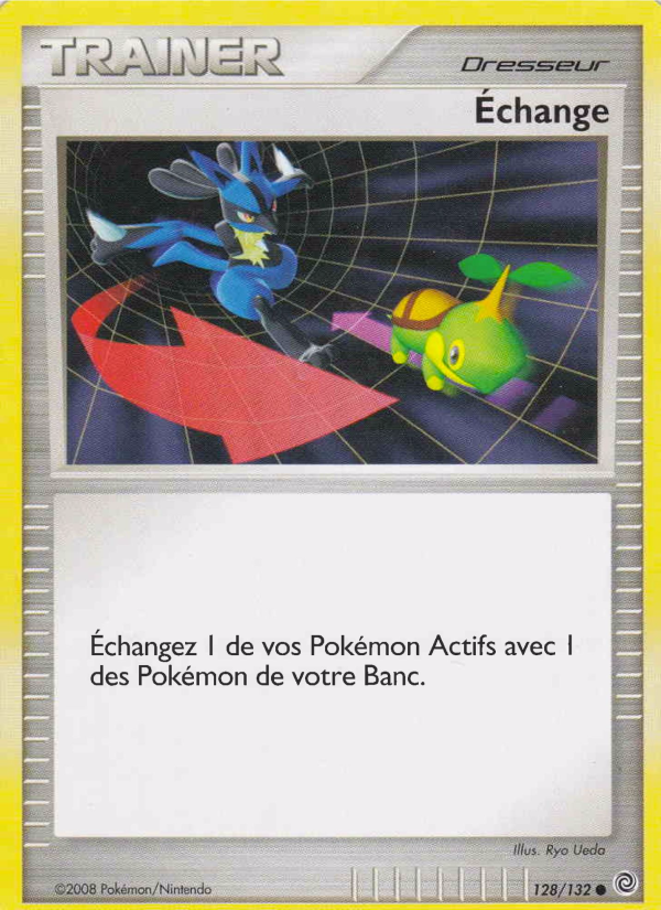 Échange 128 — Merveilles Secrètes (French Pokémon TCG card)