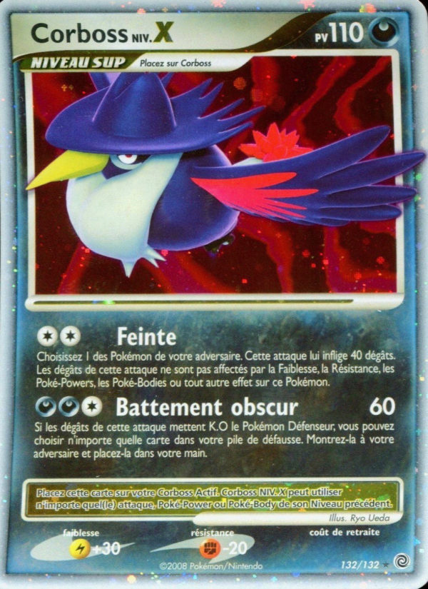 Corboss 132 — Merveilles Secrètes (French Pokémon TCG card)