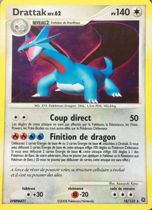 Drattak 18 — Merveilles Secrètes (French Pokémon TCG card)