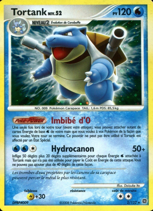 Tortank 2 — Merveilles Secrètes (French Pokémon TCG card)