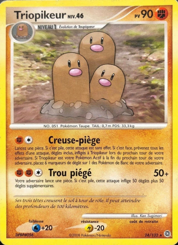 Triopikeur 24 — Merveilles Secrètes (French Pokémon TCG card)