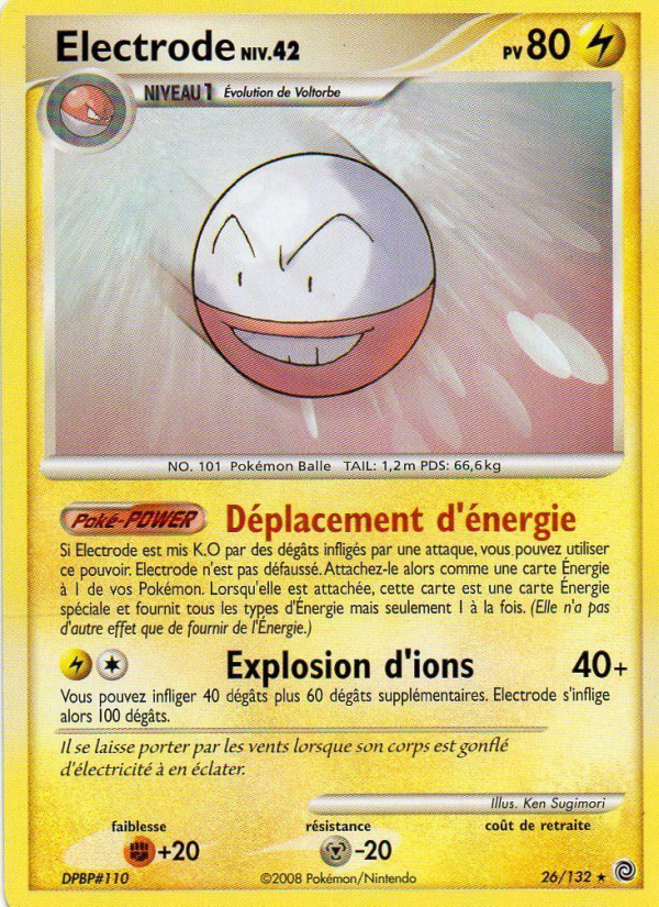 Electrode 26 — Merveilles Secrètes (French Pokémon TCG card)