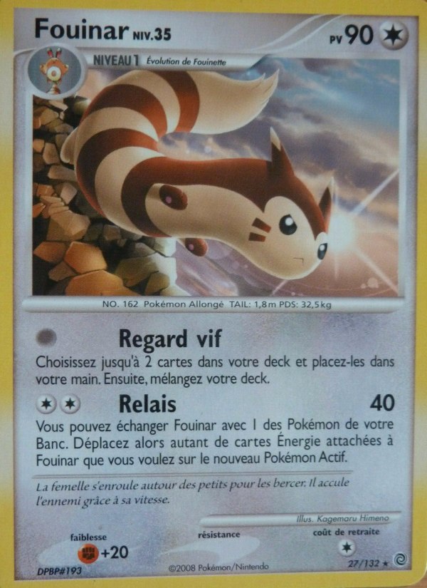 Fouinar 27 — Merveilles Secrètes (French Pokémon TCG card)